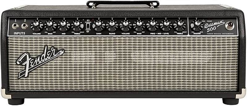 Fender Bassman 500 Tube 500-Watt Bass Amp Head image 1