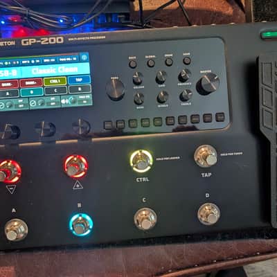 Valeton GP-200 Multi-Effects Processor 2022 - Present Black image 3