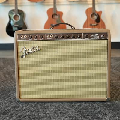 Fender '62 Super Amp Reissue 2-Channel 40-Watt 2x10" Guitar Combo 2025 - Present - Brown / Wheat image 1
