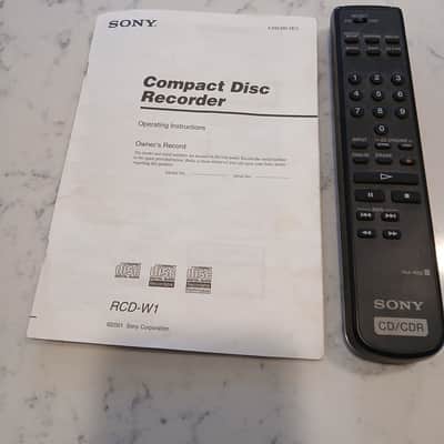 Sony RCD-W1 2001-2003 image 3