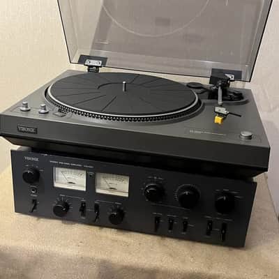 C.E.C. VT-5300 Visonik VSA-1000 Rare Vintage Turntable Amplifier Speakers Set Warranty image 19