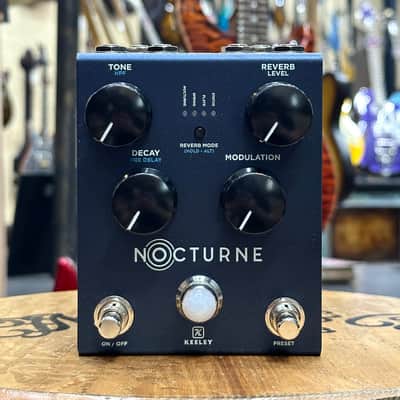 Open Box Keeley Nocturne Andy Timmons Signature Reverb in Matte Misty Blue image 2