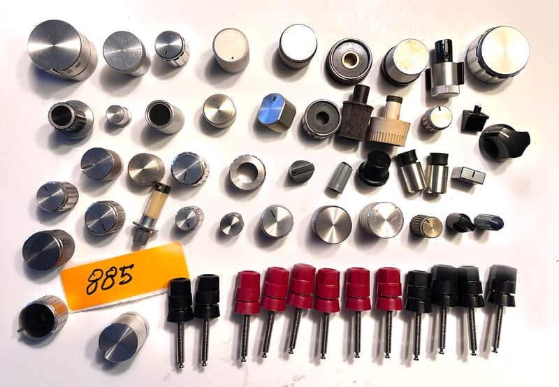 Vintage Receiver Knobs Sansui Pioneer Stereo image 1