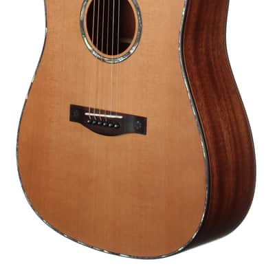 Teton STS205CENT Dreadnought with Electronics Natural