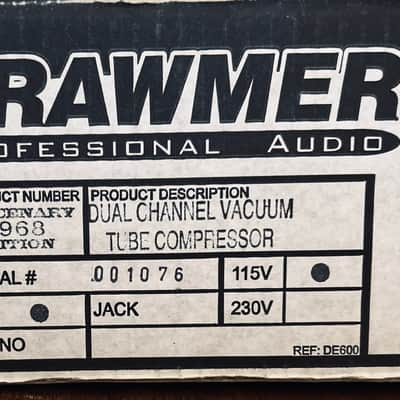 Drawmer 1968 ME (Mercenary Edition) Stereo Tube Compressor / Limiter - Exceptionally Clean / Low Hours image 13