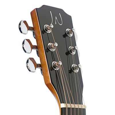 James Neligan BES-ACE N Auditorium Solid Spruce Top Mahogany Neck 6-String Acoustic-Electric Guitar image 7