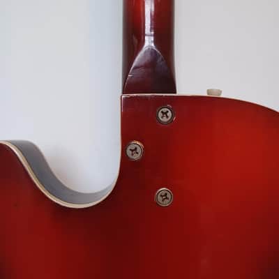 Harmony H54 Rocket II - 1960s - Red Burst image 16