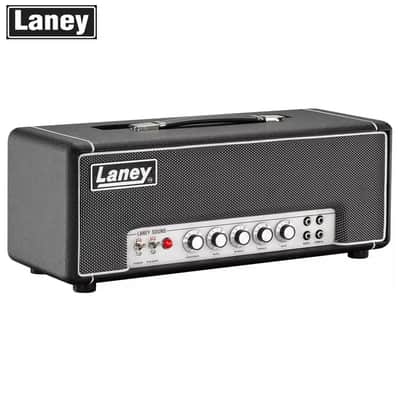 Laney LA30BL Black Country Customs Guitar Amplifier Head, 30-Watt Channel image 1