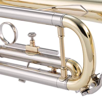 Belsona by Pearl 200 Series Student Trumpet w/Strap, Polish Cloth & Hard Case | BTPT200 | WorldShip | Auth Dealer image 7