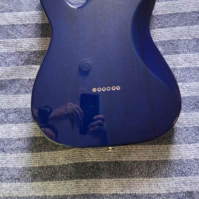 Eart NK-C1 Blue Tele Style Electric Guitar image 6