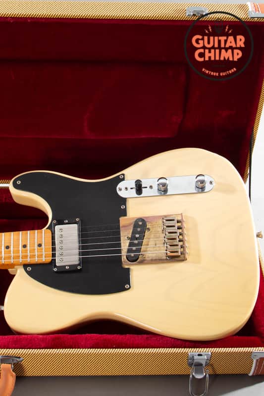 1993 Fender Japan TL52-65SPL '52 Micawber Keith Richards Telecaster MIJ Blonde Tweed HSC image 1