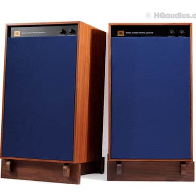 JBL 4312 MkII Monitor Speakers Pair – Walnut/Blue – Restored – 1-Year Warranty image 2