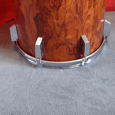 Sonor Signature 14"x14" Heavy Bubinga Rack Tom — 1983 (Date Code 300) — 100% Original image 4
