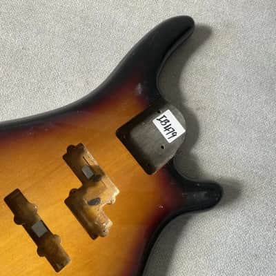 Tobacco Burst 4 String Bass Basswood Body image 5