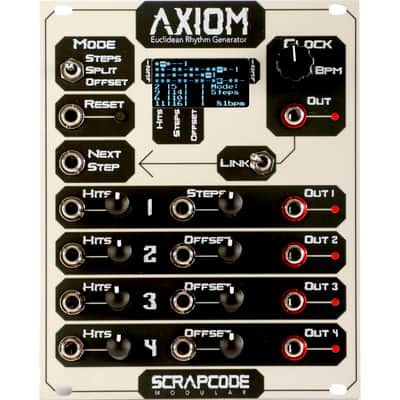 Scrapcode Modular - AXIOM - Euclidean Rhythm Generator image 1