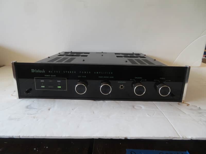 McIntosh MC 502 Power Amplifier 1978-1982 - standard image 1