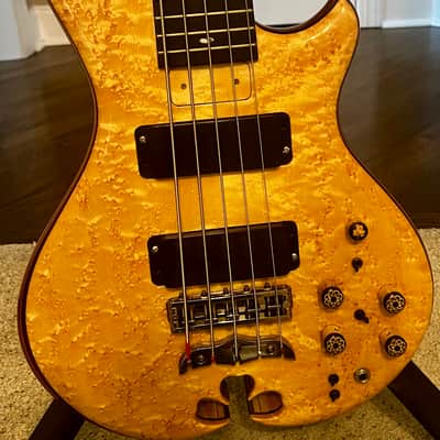 Alembic MKLB5 Mark King Signature Deluxe 5 String Bass Maple Trifecta 2013 w/OHSC image 1