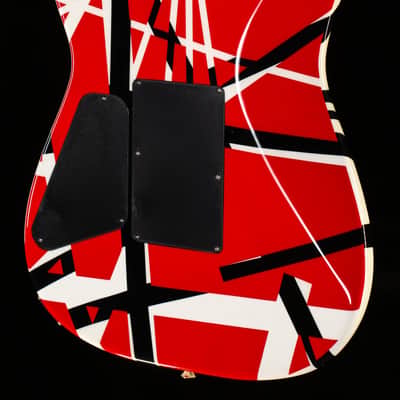 EVH Striped Series Red with Black Stripes (151) image 2
