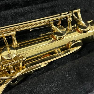 Selmer TS600L Student-Level Tenor Saxophone 2010s - Clear Lacquer Brass image 12