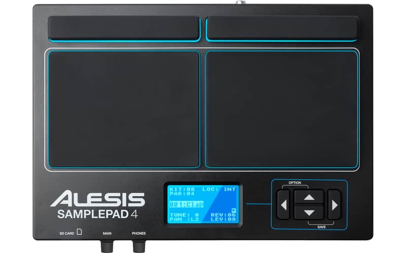 Alesis SamplePad 4 Compact 4-Pad Percussion and Sample-Triggering