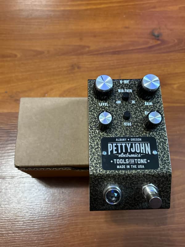 Pettyjohn Electronics Gold Overdrive | Reverb