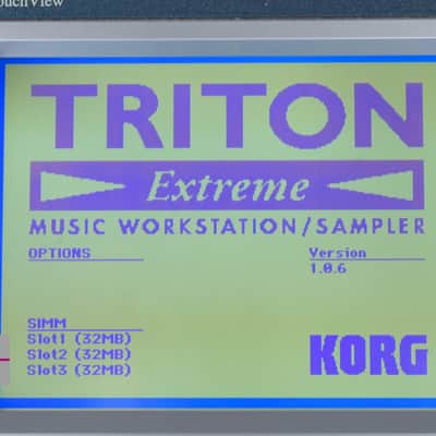 KORG TRITON Extreme Music workstation Synthesizer in Excellent Condition. image 11