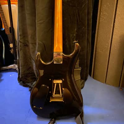 Vintage Kramer Pacer Imperial 1982 Black with custom graphic image 8