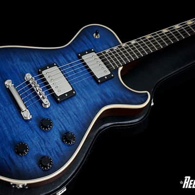 Knaggs Guitars Tier 2 Steve Stevens SSC in Ocean Blue w/ Bare Knuckle Pickups image 3