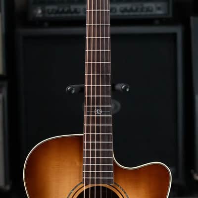 Alvarez Yairi FY70ce Acoustic/Electric Guitar - Shadowburst with Hardshell Case image 4