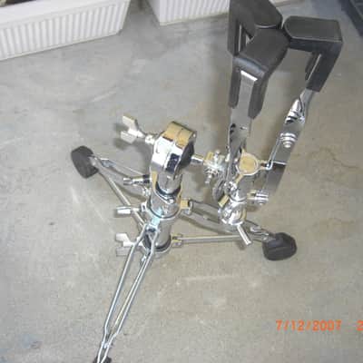 Gibralter swivel ball heavy duty double braced Snare Stand (Low Boy) Chrome image 3
