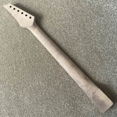 Black Rosewood 22 Frets Fingerboard Guitar Maple Neck image 11