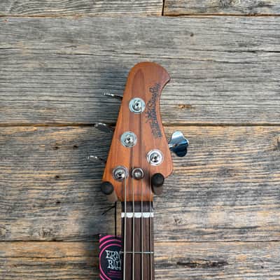 Ernie Ball Music Man StingRay Special Bass Guitar - Violet Sparkle Burst image 5