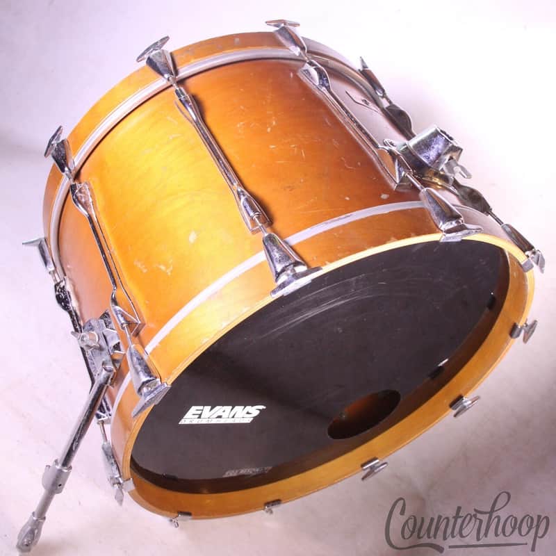 Yamaha 22x14" Recording Custom Bass Drum Japan Natural 7Ply Birch 9000 Japan MIJ image 1