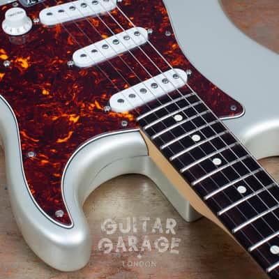 2004 Fender USA American Standard Stratocaster Shoreline Silver Tortoiseshell - Custom Shop pickups image 20