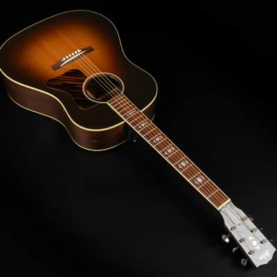 2010 Gibson AJ Advanced Jumbo - Vintage Sunburst | USA Montana Slope Shoulder Dreadnought Rosewood Body 648mm Scale B Band Pickup | CoA OHSC image 7