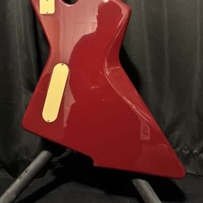 1983 Ibanez Destroyer II DT500CS – MIJ FujiGen – Cherry Sunburst Flame Top – X Series – Vintage Explorer image 5