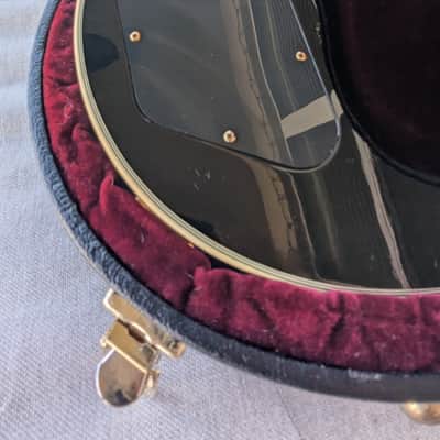 Gibson Custom Shop 1960 Reissue Les Paul Custom Black Beauty 50th Anniversary Gold Book 2010 - Black image 3