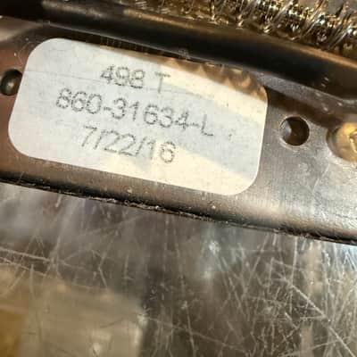 Gibson 498T Hot Alnico Treble Humbucker Pickup Double Black image 4