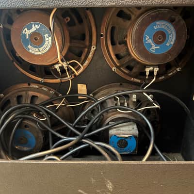 Fender Super Reverb 1972 2-Channel 40-Watt 4x10" Guitar Combo 1970 - 1977 - Silverface image 4