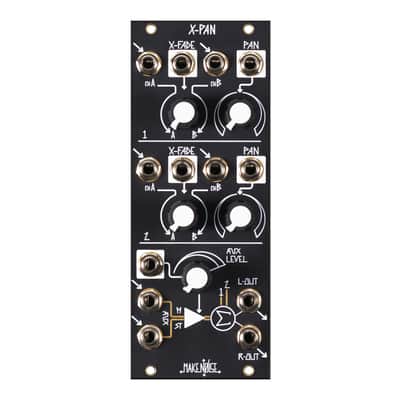 Make Noise X-PAN Eurorack Stereo Mixer/Pan Module image 2