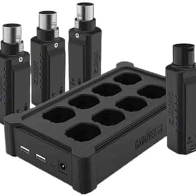 CHAUVET DJ D-Fi XLR Pack Wireless Portable DMX Kit with Charger image 2