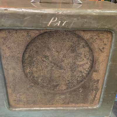 Magnatone M-19 Lap Steel and Amp 1947-1950 - Green Pearl image 5