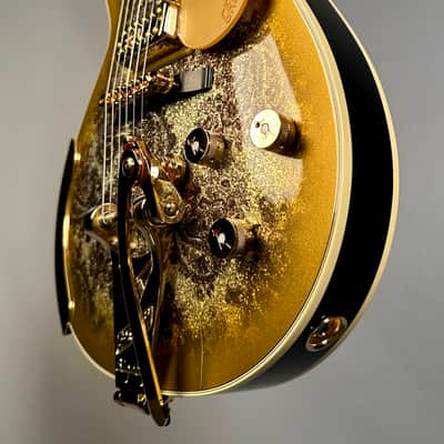 Gretsch G6134TG Limited Edition Paisley Penguin - Gold Paisley image 11