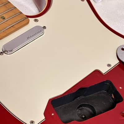 Fender American Deluxe Telecaster 2000 - Chrome Red Bild 7
