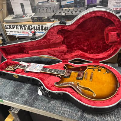 Ibanez AM153FM-ATT Artstar Semi-Hollow Electric Guitar - Antique Tobacco Burst - In-House Adjusted - Includes Free Hardshell Case image 10
