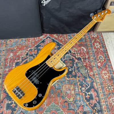 1978 Fender Precision Bass Natural Ash w/Hard Case image 4
