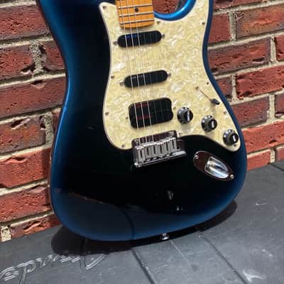 Fender Strat Plus Deluxe with Maple Fretboard 1991 - Blue Pearl Burst - UPGRADED LACE SENSOR BLUE S/ SILVER S/ RED Hum - FENDER HARDSHELL CASE (Center Latch Broke) image 1