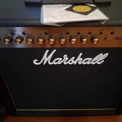 Marshall MG Gold MG50GFX 4-Channel 50-Watt 1x12" Solid State Guitar Combo 2018 - Present - Black image 2