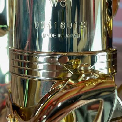 Yanagisawa A-WO1 Professional Alto Saxophone - Gold Lacquer image 7
