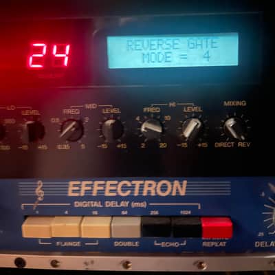 Yamaha REV 7 Digital Reverberator 1980s - Black